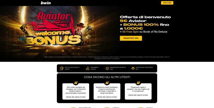 anteprima di Bwin Casino