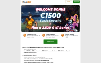 anteprima di Fivebet